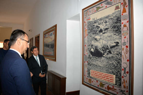 Vali Toprak, Atatürk Evi ve Atatürk Anıtında İncelemelerde Bulundu