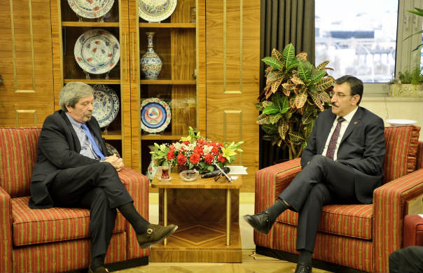 Bakan Tüfenkci, Arjantin Büyükelçisi Tettamanti’yi kabul etti