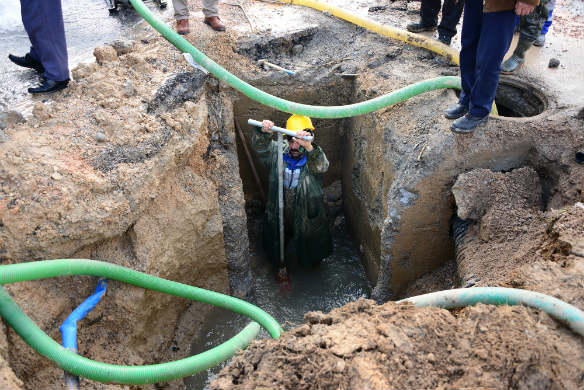 Maski, yapılan taramalar sonucunda şebeke kaybından kaynaklanan saniyede 211 lt/sn su sisteme kazandırıldı.
