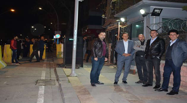 Malatya Ticaret ve Sanayi Odası’nda akşam saatlerinde başlayan liste gerginliği karakola taşındı.