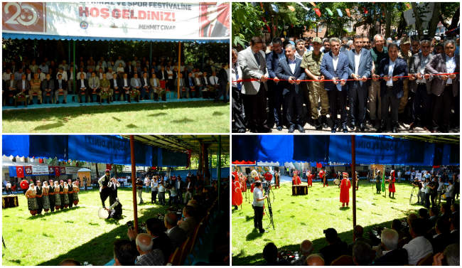 25.Yeşilyurt Kültür Kiraz ve Spor Festivali Başladı