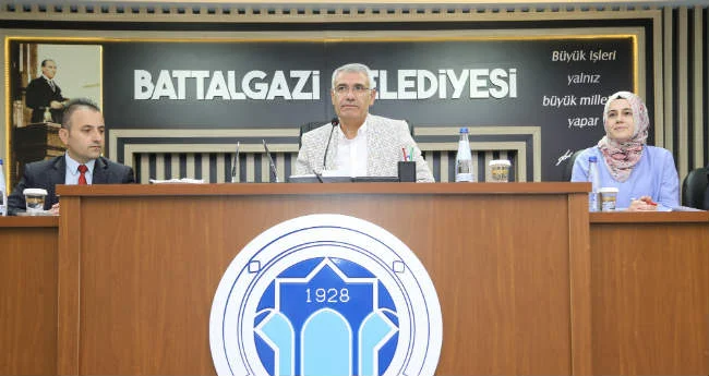 Battalgazi Belediye Meclisi, Ağustos ayı olağan toplantısını gerçekleştirdi