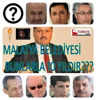 MALATYA BELEDİYESİ BUNLARLA 10 YILDIR???