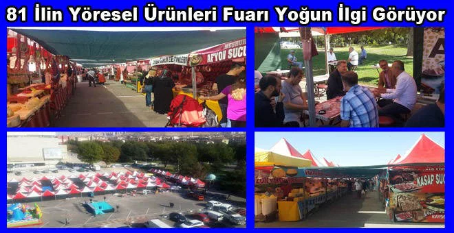 81 İlin Yöresel Ürünleri Fuarı Malatya’da Açıldı