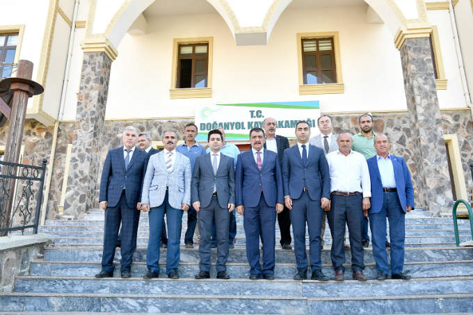 Başkan Gürkan Doğanyol ilçesinde incelemelerde bulundu