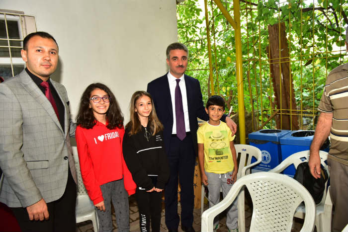 Vali Baruş, Cirikpınar, Aslanbey ve K.Mustafapaşa Mahalle Muhtarlarını Ziyaret Etti