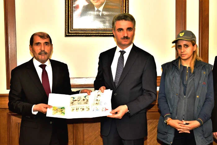 PTT Başmüdürü Coşkun’dan Vali Baruş’a Ziyaret