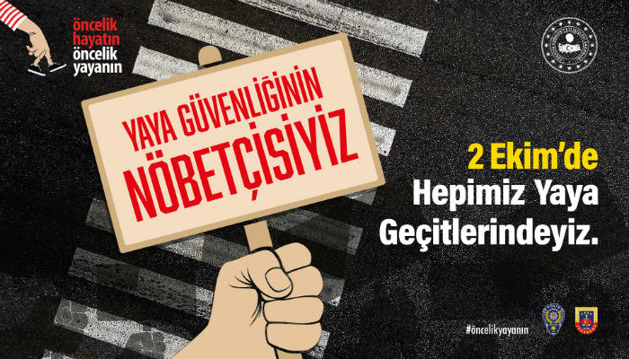 “Yaya Güvenliğinin Bekçisiyiz” sloganı ile İlimizde etkinlik düzenlendi