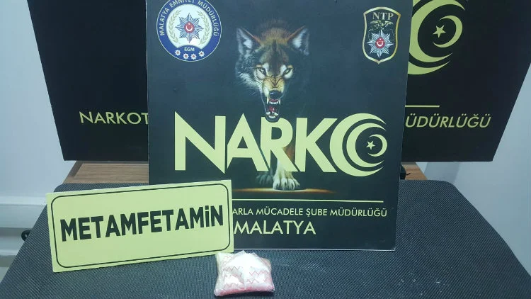 Malatya’da Metamfetamin Maddesi Ele Geçirildi