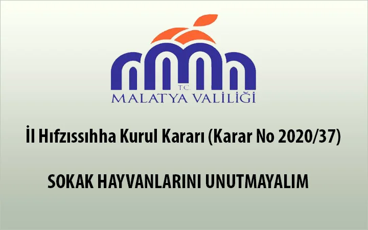 İl Hıfzıssıhha Kurul Kararı (Karar No 2020/37)