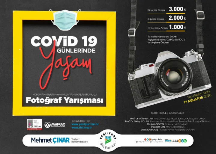 Yeşilyurt Belediyesi’nden ”Covif-19 Günlerinde Yaşam” Konulu Fotoğraf Yarışması