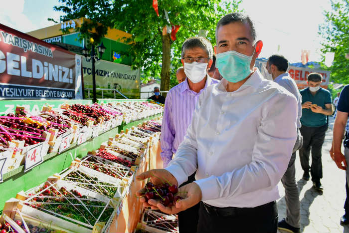 En İyi Kiraz ve En İyi Kiraz Bahçesi Yarışmasında Dereceye Girenler Ödüllendirildi