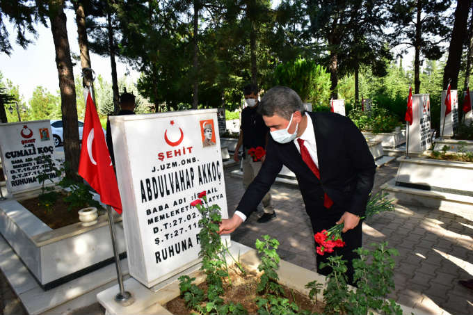 19 Eylül Gaziler Günü Malatya’da  Törenle Kutlandı