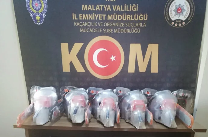 Malatya’da 20 adet gümrük kaçağı Hızar Makinası ele geçirildi