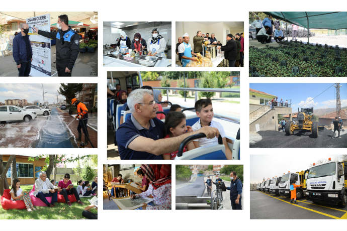 Battalgazi Belediye Başkanı Osman Güder, Gönlünde hizmet aşkı olanın ilçesi de gülistan olur