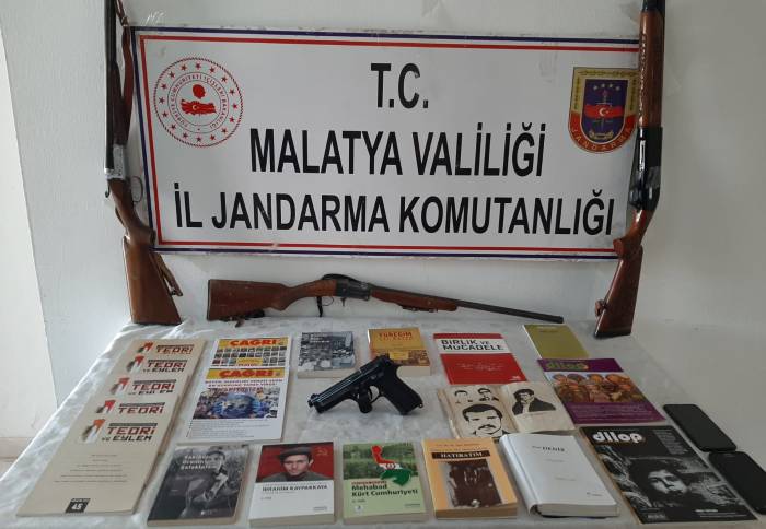 Jandarma’dan Akçadağ’da DHKP/C Propagandası yapan şahıslara operasyon