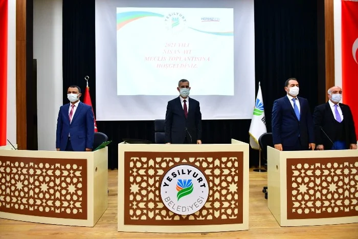 Yeşilyurt Belediye Meclisi, Nisan Ayı Çalışmalarına Başladı