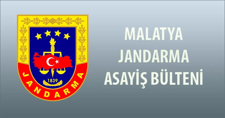 Malatya Asayiş Bülteni 25 Mayıs 2021
