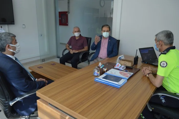 Vali Aydın Baruş’un başkanlığında alınan kararlar Emniyet yöneticileri ile istişare edildi