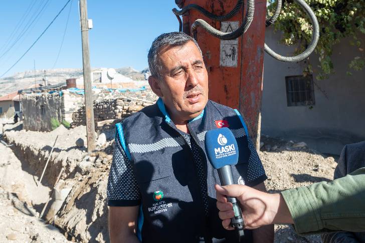 Akçadağ İlçesi’ne bağlı Doğantepe Mahallesi’nin içme suyu ve kanalizasyon altyapısı tamamen yenileniyor.