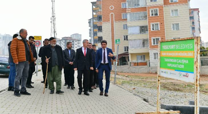 Yeşilyurt Belediyesi 235’nci Parkı TOKİ Yavuz Selim Mahallesinde İnşa Ediyor
