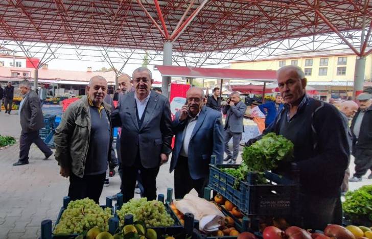 Reşat Erdoğan,” Darende ve Ayvalı “ buluşmalarındaydı..