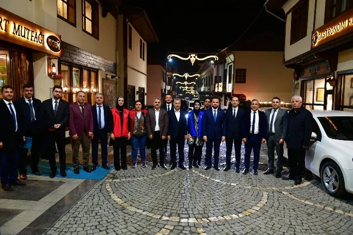 Başkan Çınar İle Türkiye Ulusal Ajansı Başkanı Astarcı, Gençlik Buluşmasına Katıldı