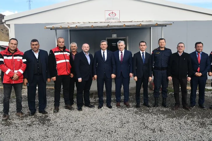 Vali Hulusi Şahin Hekimhan İlçesinde İncelemelerde Bulundu.