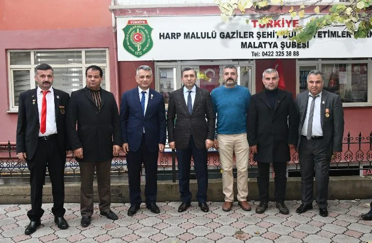 Vali Hulusi Şahinden Şehit ve Gazi Derneklerine Ziyaret.