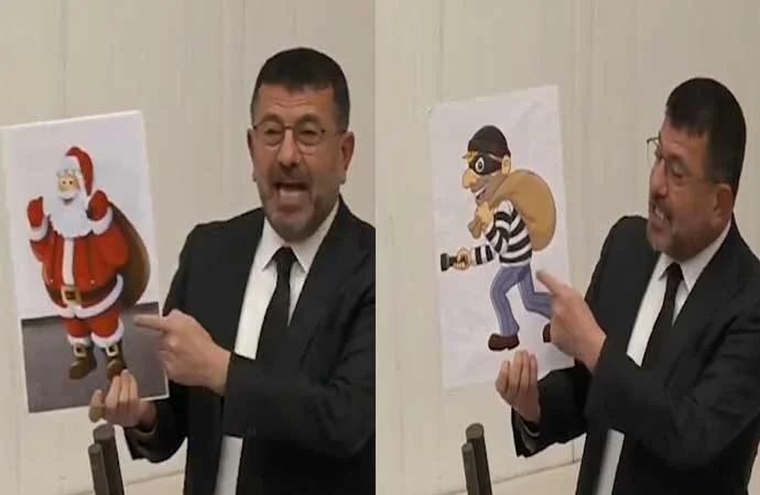 Ağbaba “Yandaşa gelince Noel Baba gibisiniz, vatandaşa gelince gece 3’te gelen davetsiz maskeli gibisiniz.