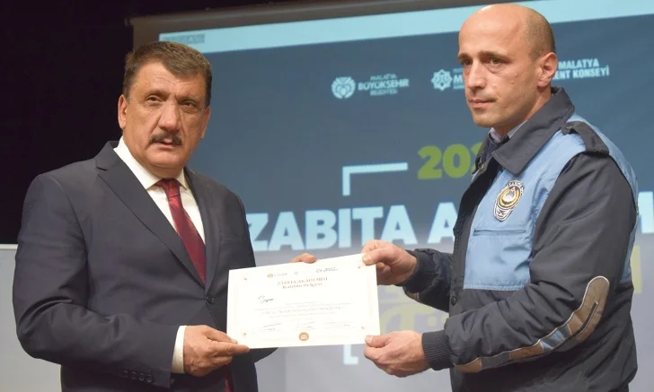“Zabıta Akademisi” programı sertifika töreni gerçekleşti.