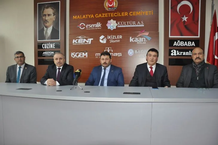 BBP Malatya il teşkilatından Malatya Gazeteciler Cemiyeti (MGC)’ye ziyaret gerçekleştirildi