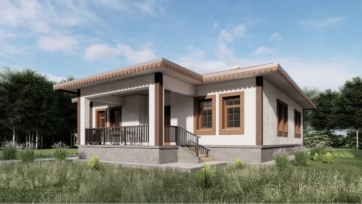 “Köy Evlerimiz Sağlam Yapısı ve Tasarımıyla Göz Dolduracak”