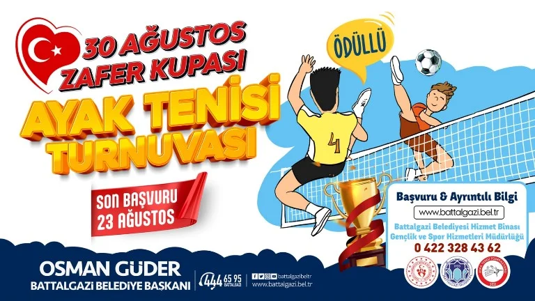 Battalgazi Belediyesi sağlıklı bir gelecek için tüm vatandaşları sporla buluşturmaya devam ediyor.