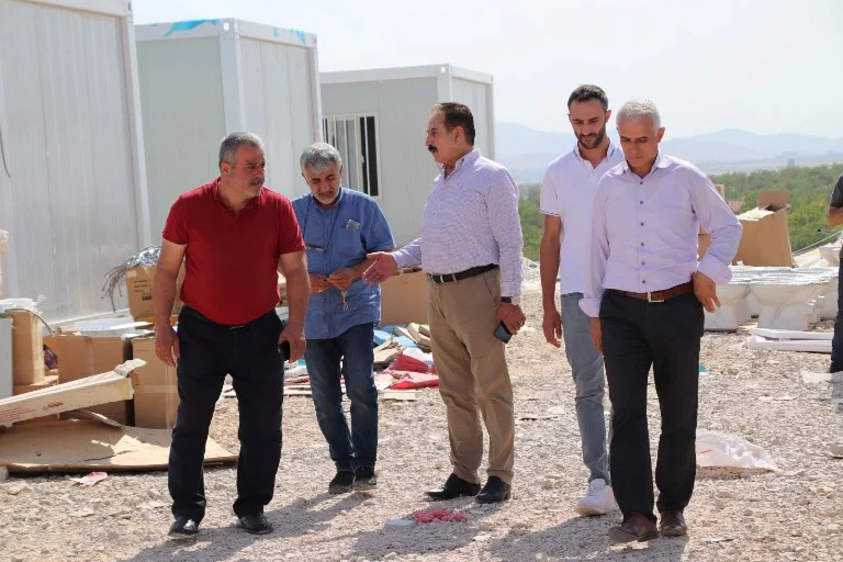 Malatya’da esnaf ve ustaları için konteyner kent kuruluyor