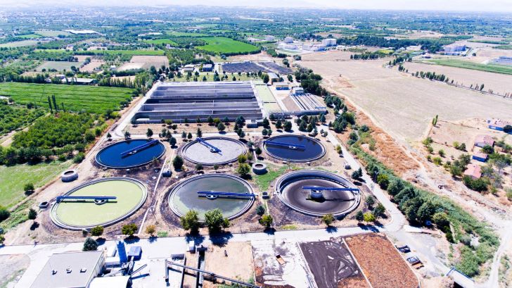 Başkan Gürkan, MASKİ Genel Müdürlüğü İleri Biyolojik Atık Su Arıtma Tesisini ziyaret etti.