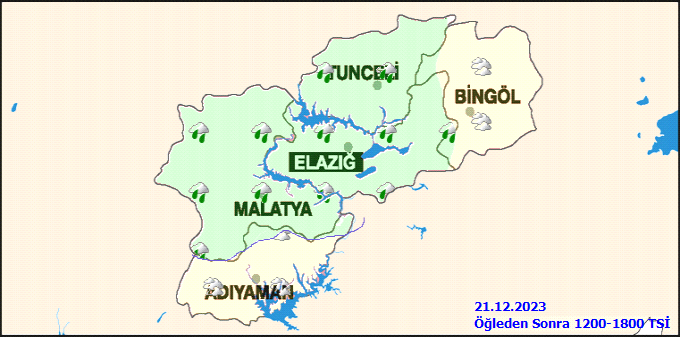 Malatya Hava Durumu 21 Aralık 2023 Perşembe