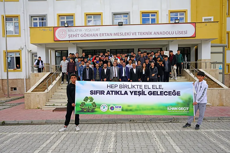 Yeşilyurt’ta Sıfır Atık Eğitimiyle 32 Bin Öğrenciye Ulaşıldı
