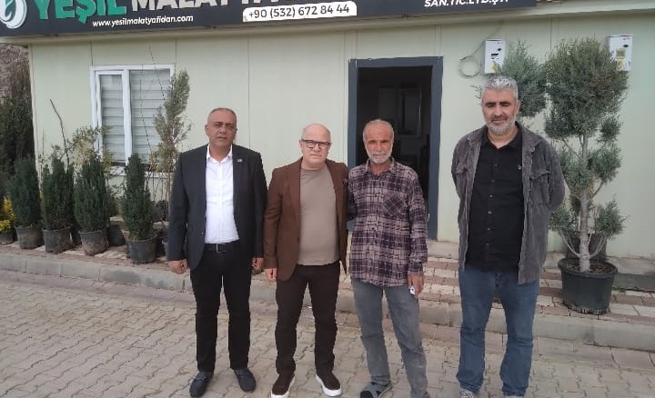 Anahtar Parti Battalgazi İlçe Başkanı A. Erhan Yağlıcı ve Partililer Malatya Fidancılar Sitesi Esnafını Ziyaret Etti