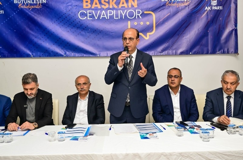 Tecde Mahallesi’nde “Vatandaş Soruyor, Başkan Cevaplıyor” Toplantısı Gerçekleştirildi