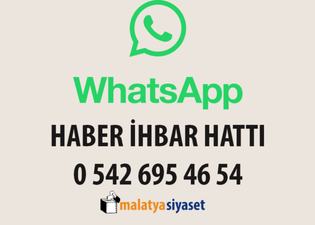 Malatya Haber İhbar Hattı! Şehrinizdeki olayları anında bildirin!