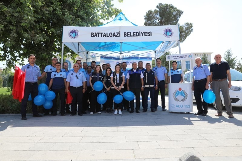 Battalgazi Belediyesi Zabıta Müdürlüğü’nden Zabıta Haftası Etkinliği