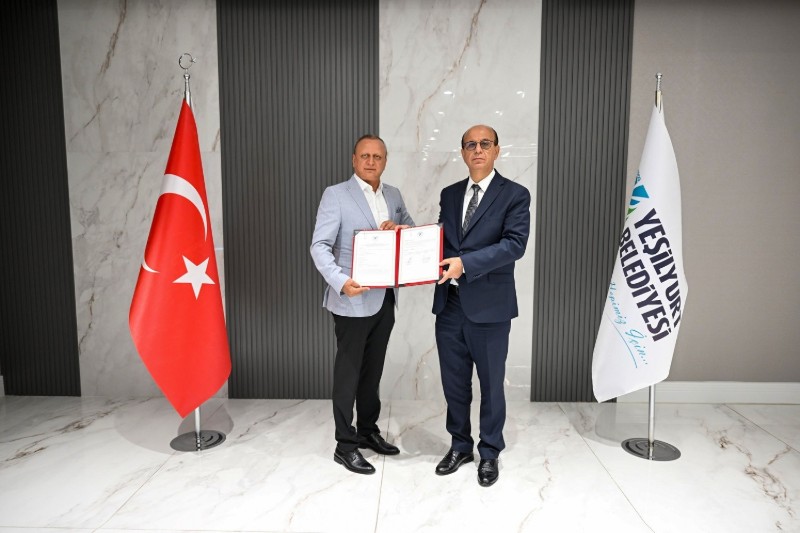 Yeşilyurt Belediyesi’nden Özalper Mahallesine Yeni Taziye Evi Protokolü