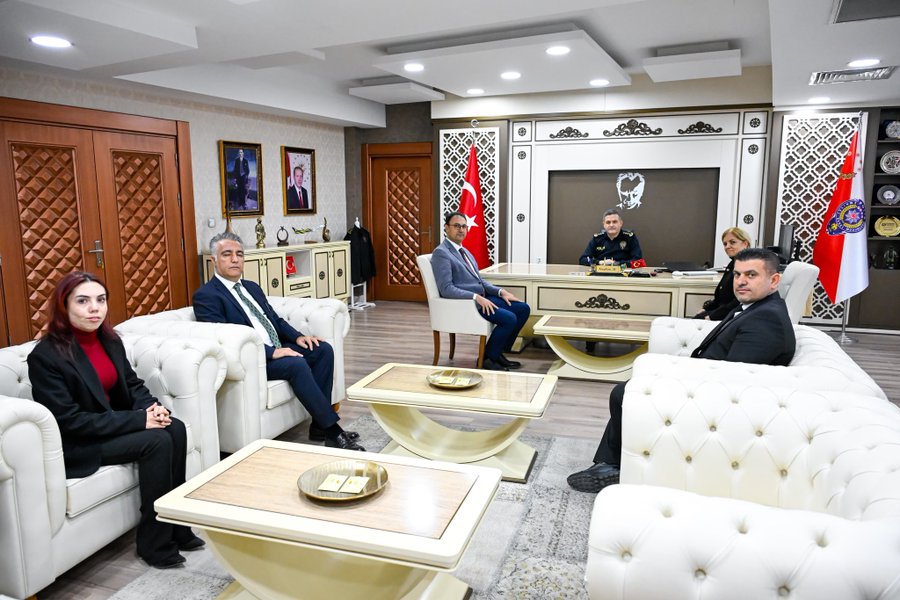 İYİ Parti Malatya İl Teşkilatından İl Emniyet Müdürü Kayhan Ay’a Ziyaret