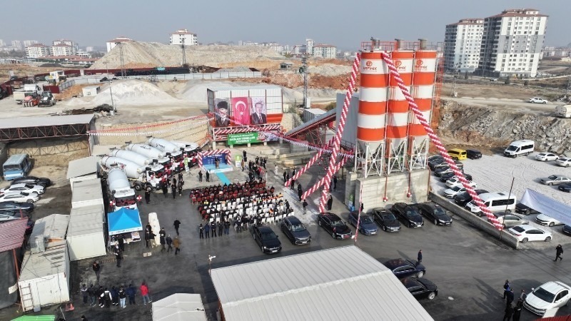 2. Beton Santrali Hizmete Girdi: Malatya’nın Yapı Gücü Daha da Artıyor