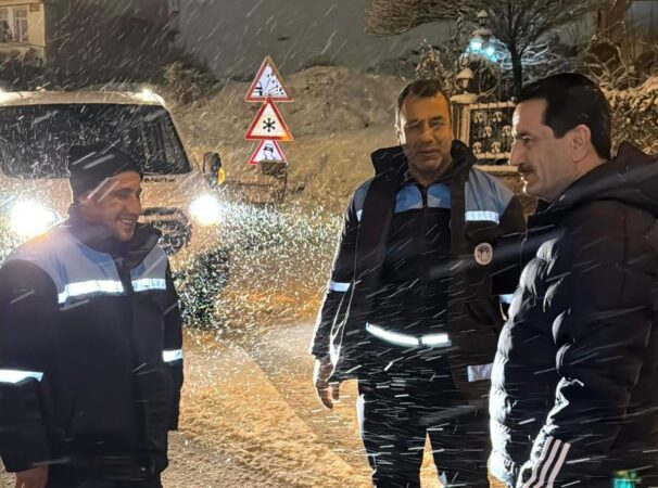 Battalgazi’de Kar Seferberliği: Başkan Bayram Taşkın’dan “Kesintisiz Hizmet” Mesaisi