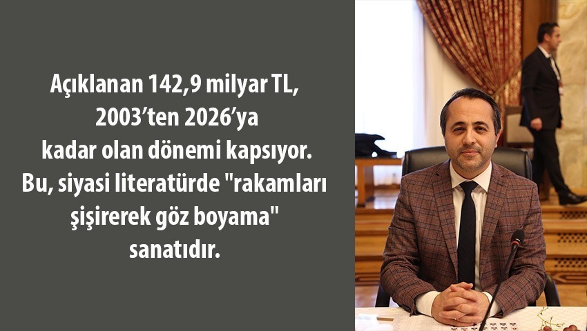 Rakam Cambazlığı: 23 Yılın Enkazını “Dev Yatırım” Diye Sunmak