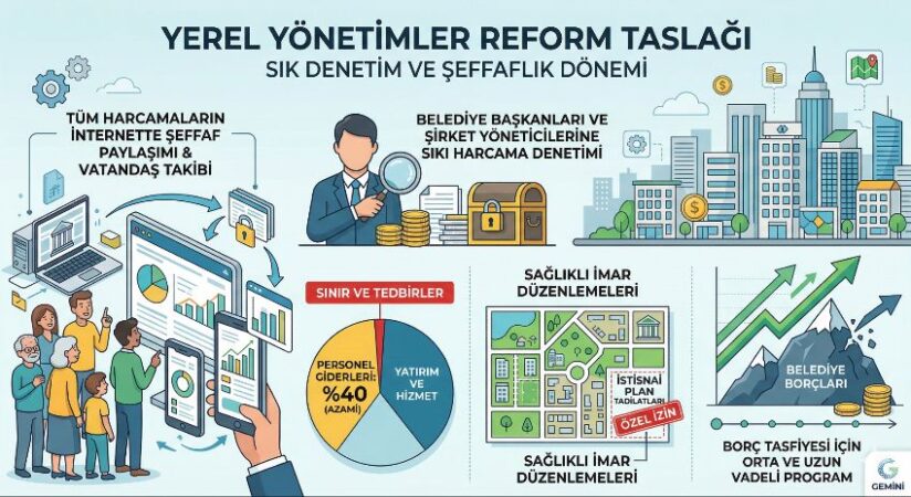 Yerel Yönetimlerde Yeni Dönem: Belediyelere “Sıkı Markaj” Reformu Yolda