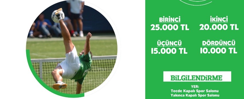 Yeşilyurt’ta Ayak Tenisi Heyecanı Başlıyor: Büyük Ödüller Sahiplerini Bekliyor!