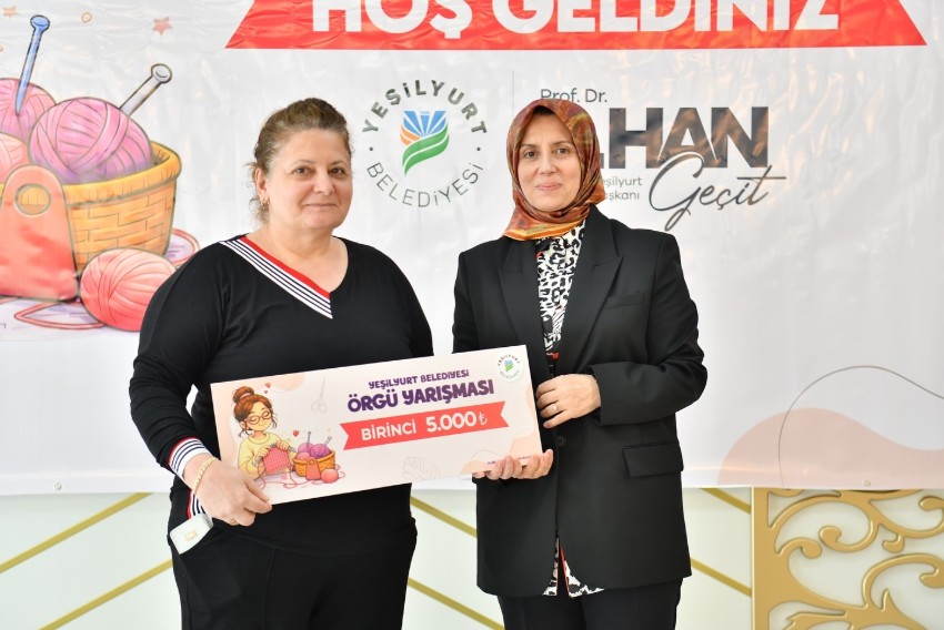 Geleneksel Örgü Yarışmasında Ödüller Sahiplerini Buldu